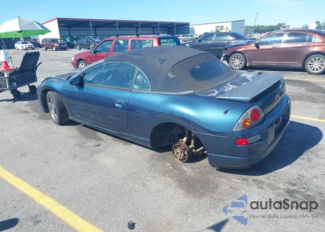 2004 Mitsubishi Eclipse Spyder Gs from USA, damaged, VIN 4A3AE45G54E096197